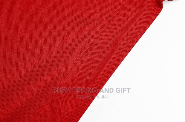Red Smart Casual Polo T-Shirts - thumbnail 4
