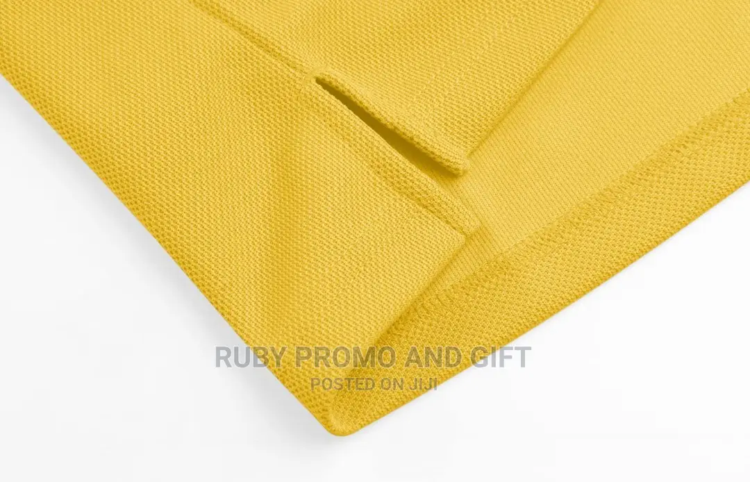 Yellow Smart Casual Polo T-Shirts