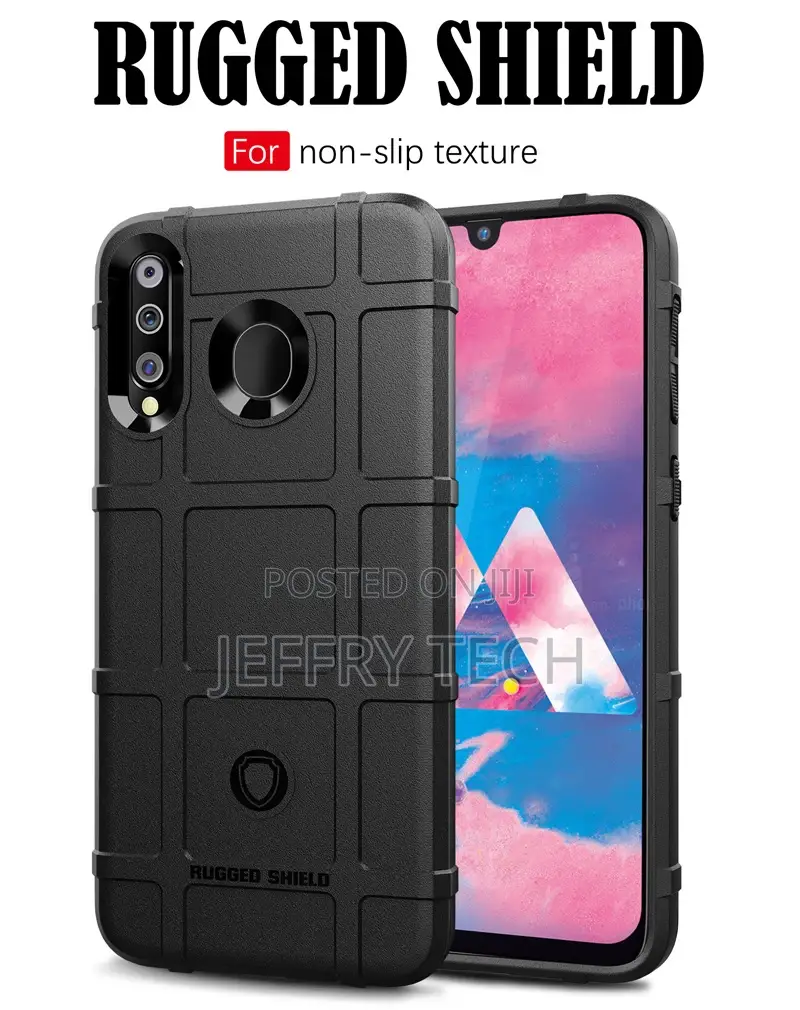 Rugged Shield Case for Samsung Galaxy A50 Defender Armor Dro