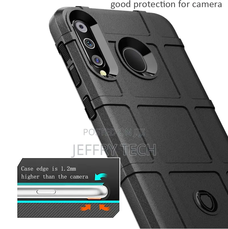 Rugged Shield Case for Samsung Galaxy A50 Defender Armor Dro