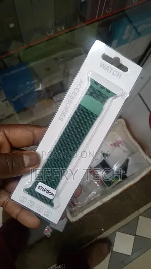 Stainless Steel 42mm/44mm Milanese Loop Band With Magnetic C