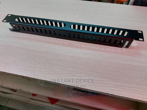 1U Cable Management Rack With 24 Slots - main view