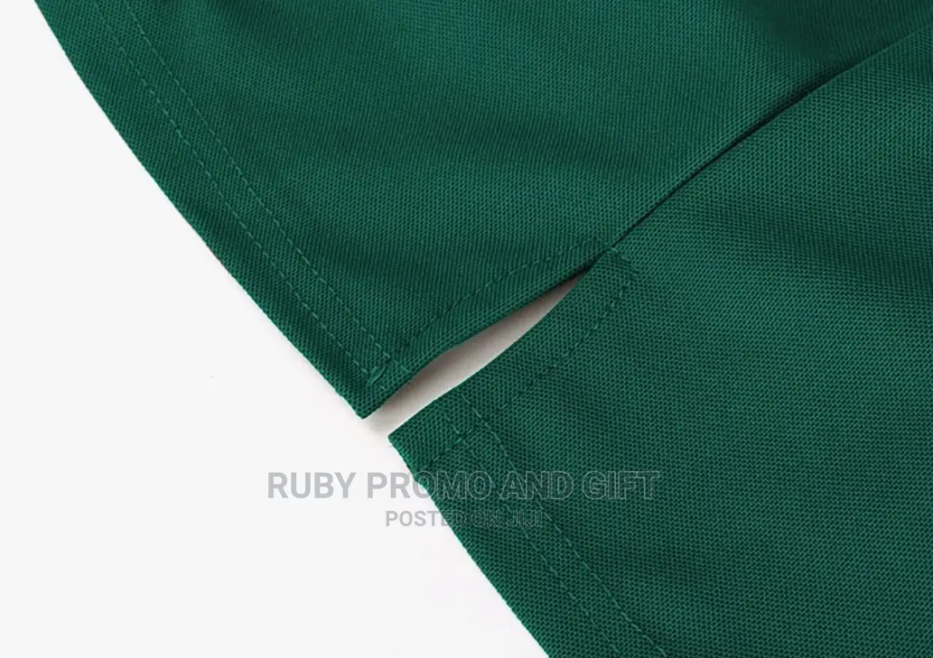 Green Smart Casual Polo T-Shirts