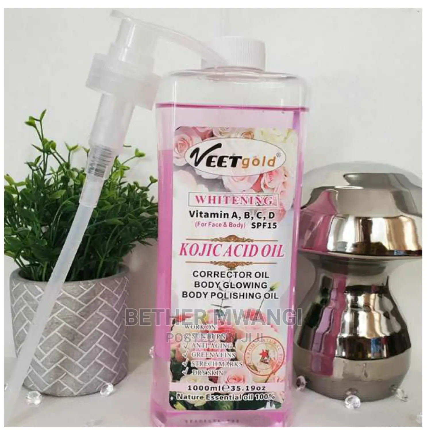 Original Veet Gold Body Oil (1000ml)