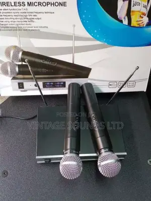 Omax Wireless Microphone 755 Model