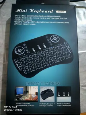 Wireless Mini Keyboard With Backlit