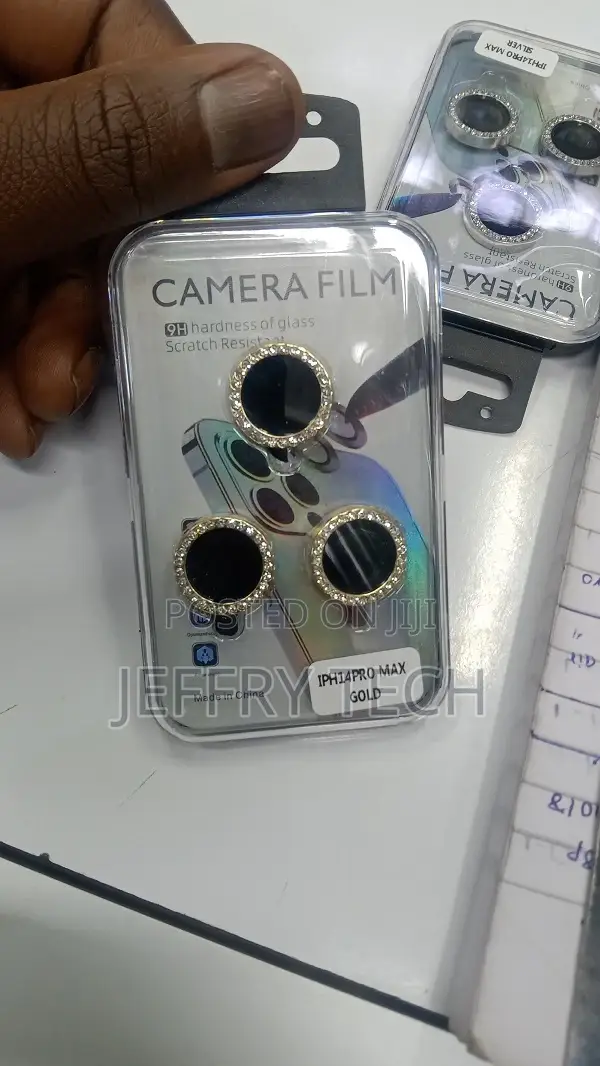 Bling Glitter Camera Lens Protector iPhone 14 Pro Max 6.7 A
