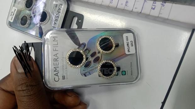 Bling Glitter Camera Lens Protector iPhone 14 Pro Max 6.7 A - thumbnail 3