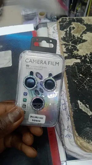 iPhone 13 Pro, Pro Max Camera Lens Protector, Glitter HD Tem