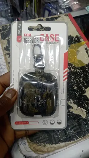 Back Cover for Airpods 1 Airpod 2 Case Cover | Genuine Lea
