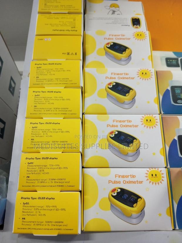 Pediatric Pulse Oximeter (Rechargeable) - main view