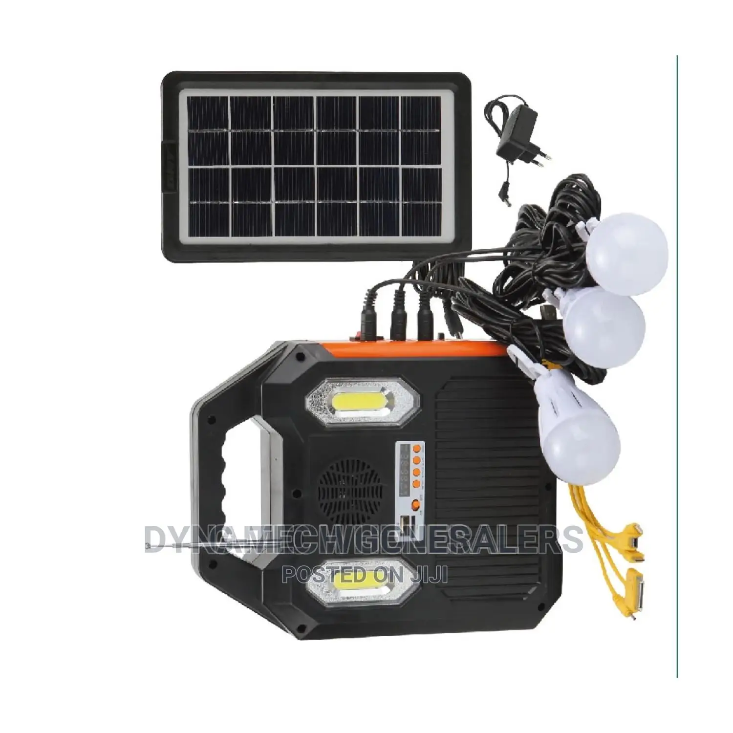 Dat 9028b Solar Kit With Fm Radio
