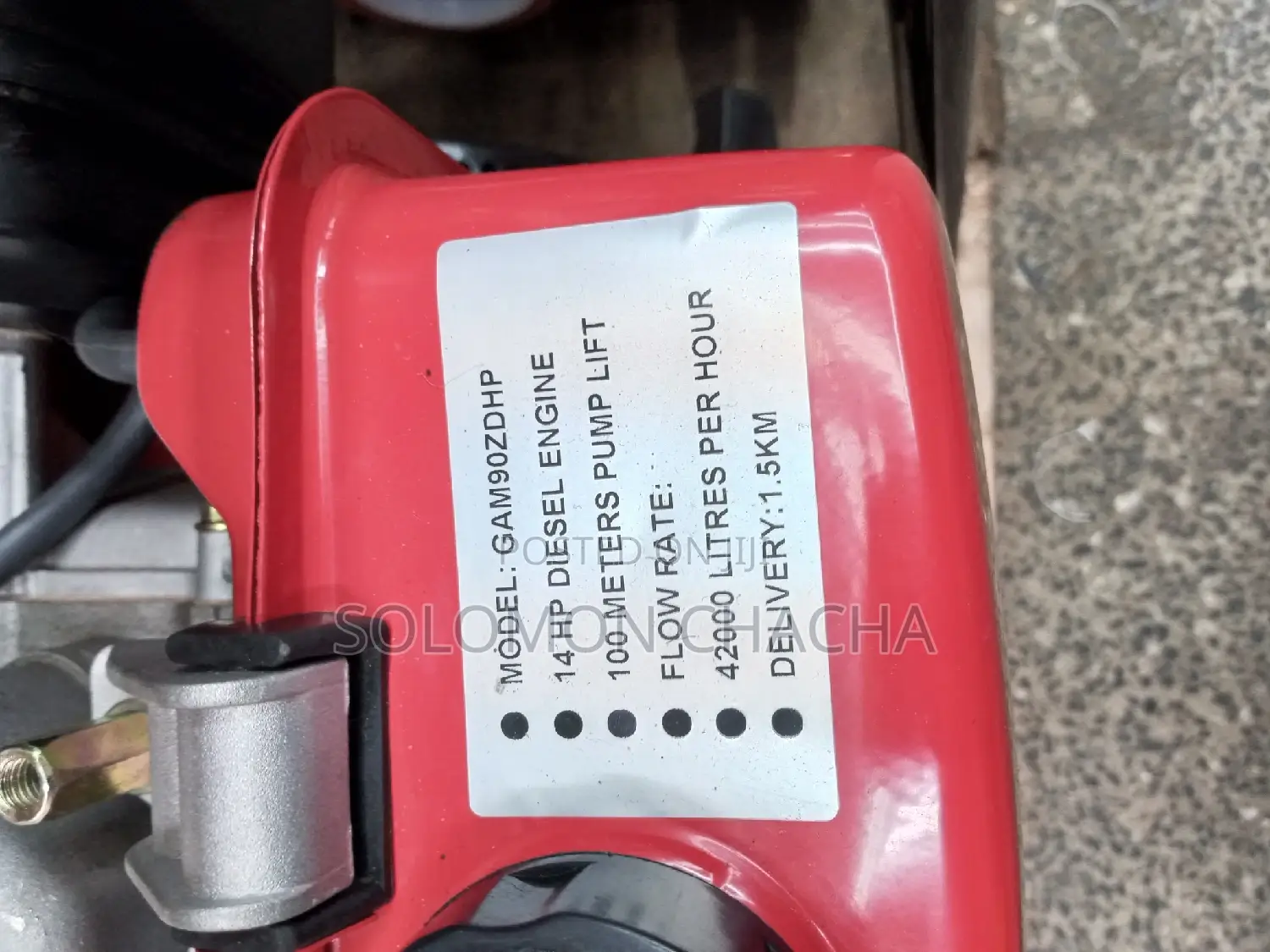 Lifter 100M High Pressure DIESEL Water Pump