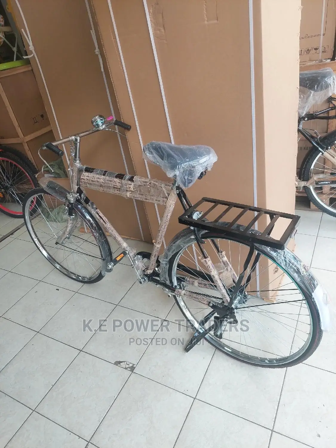 26" Traditional Black Mamba Bicycle