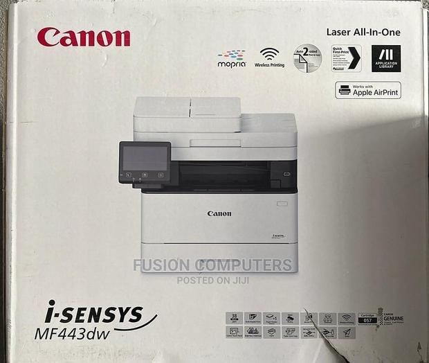 Canon I-Sensys Mf443dw Mono Laser All in One Printer