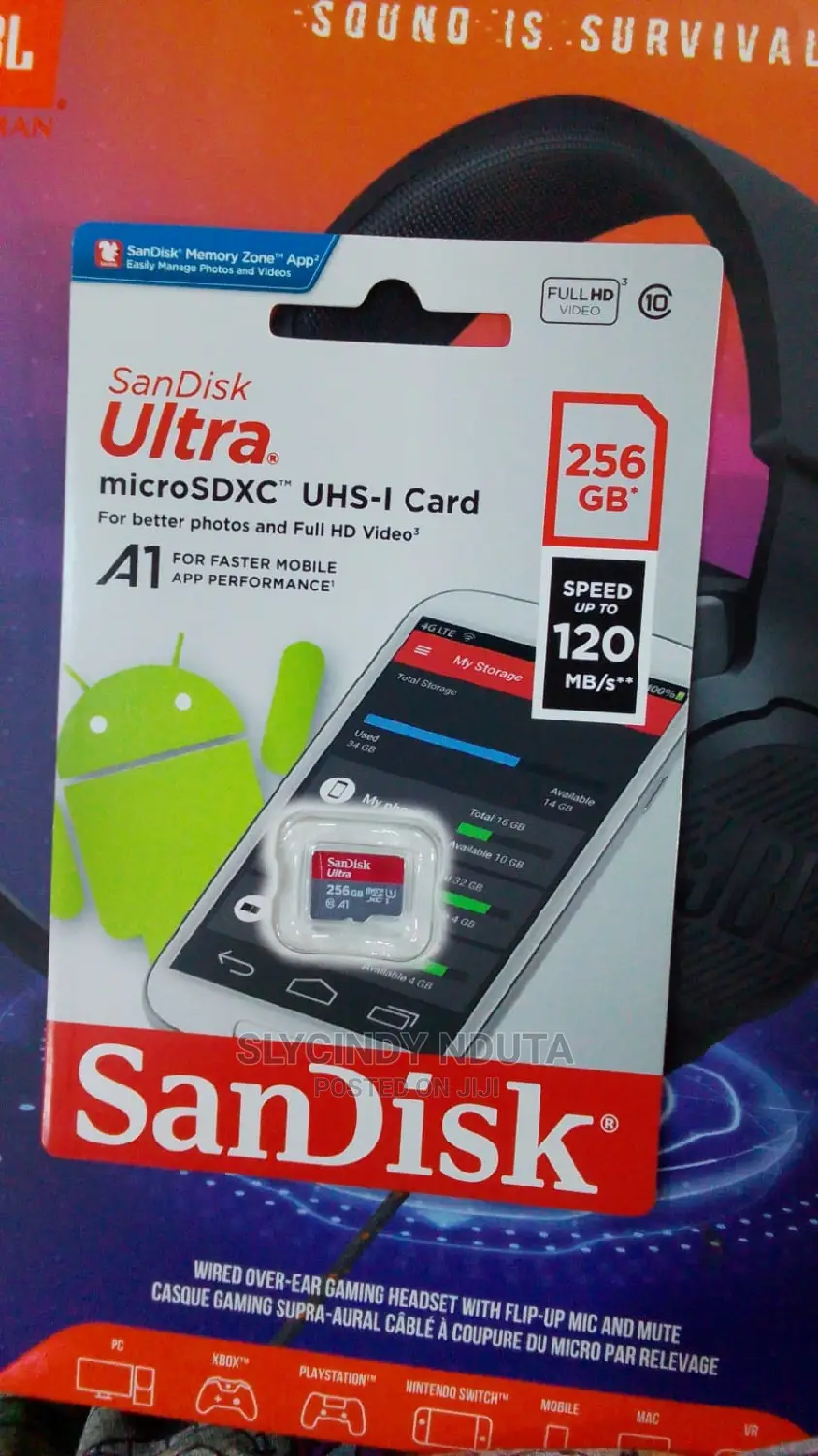 Sandisk Ultra Microsdxc UHS-1 Card