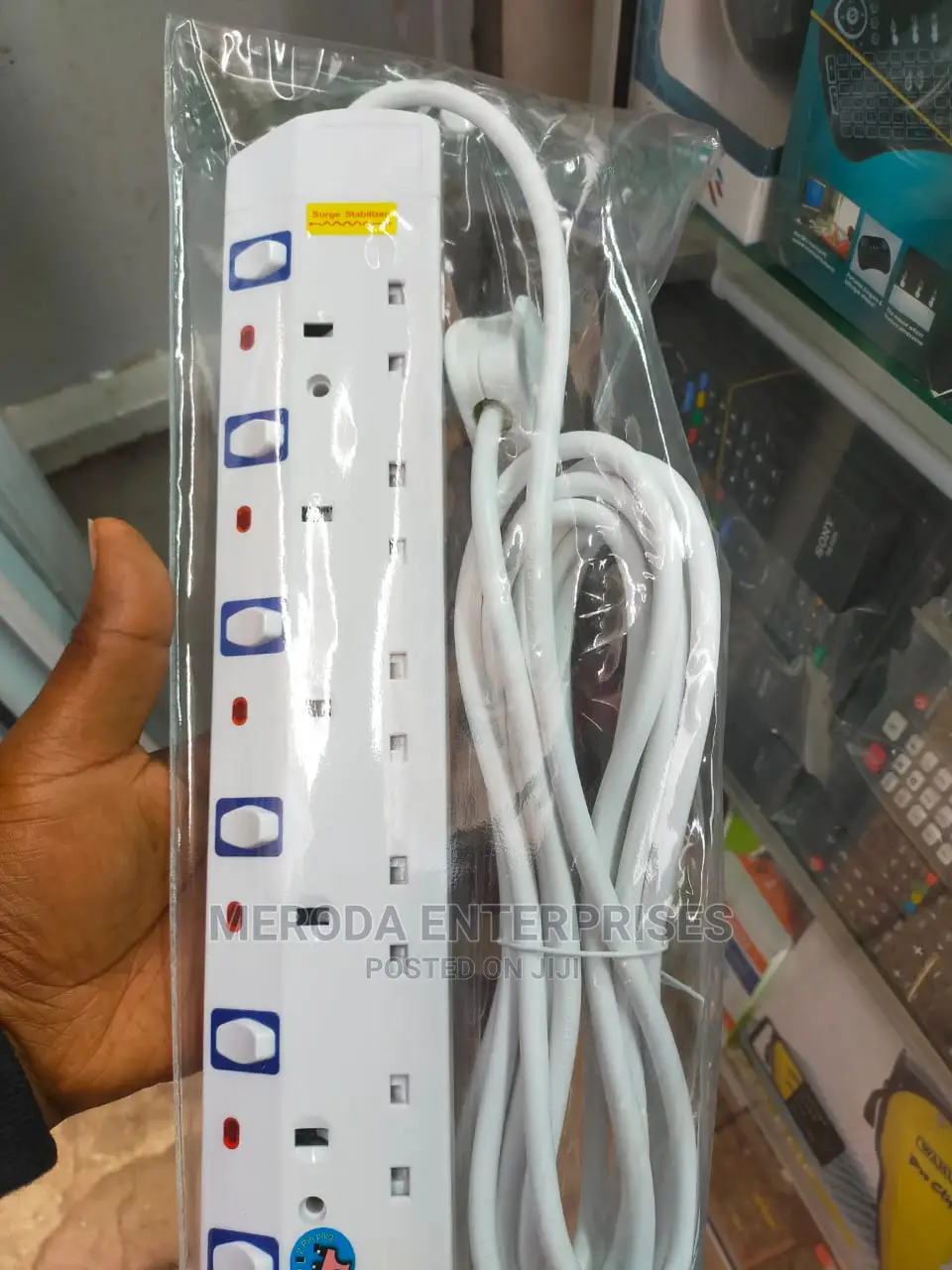 Jsb 5way Extensions Cable White