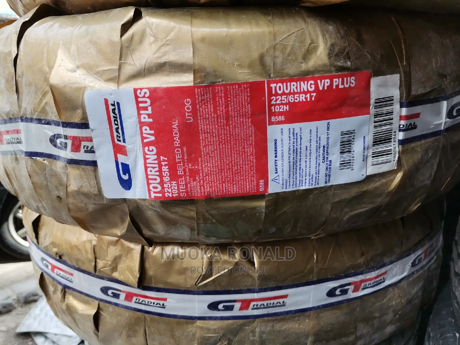 225/65r17 GT Radial (Touring Vp Plus) Indonesia