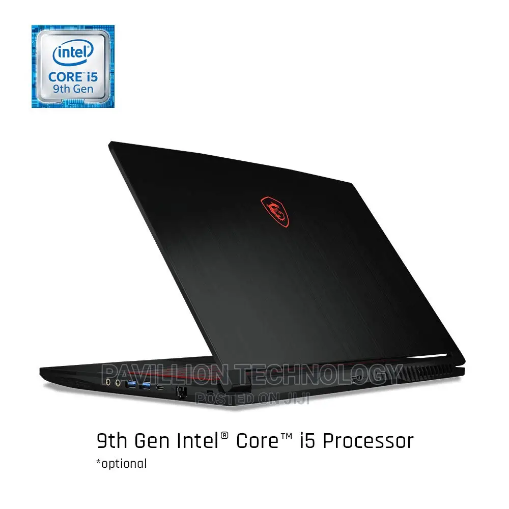 New Laptop MSI GF63 8GB Intel Core I5 SSD 256GB