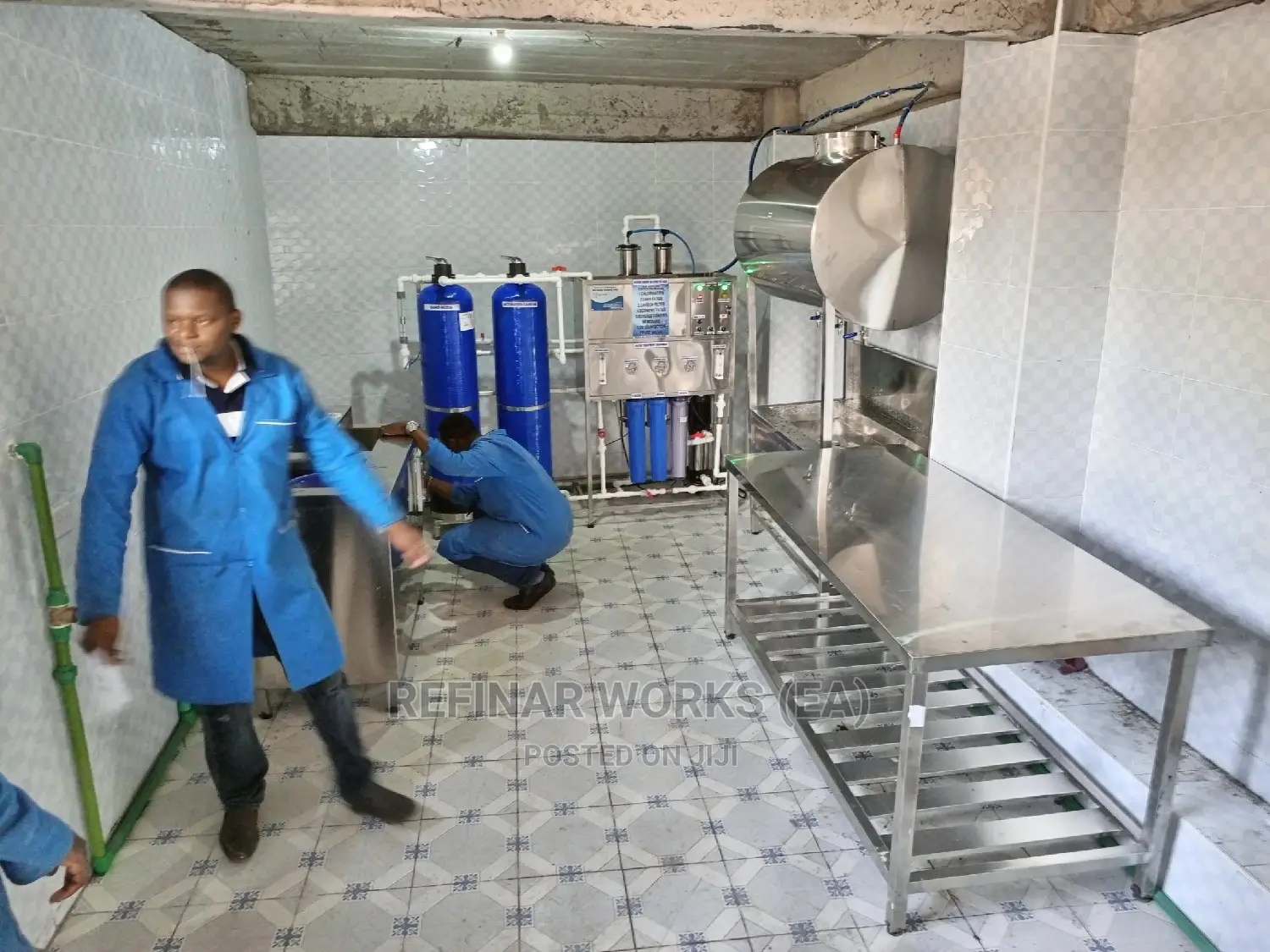 Water Treatment or Purification Machines, Vending, Packaging