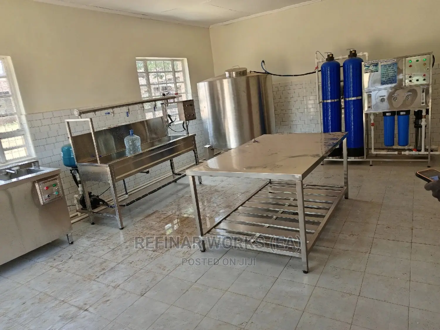 Water Treatment or Purification Machines, Vending, Packaging
