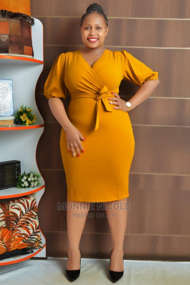 Classic Official Mustard Dress - main view