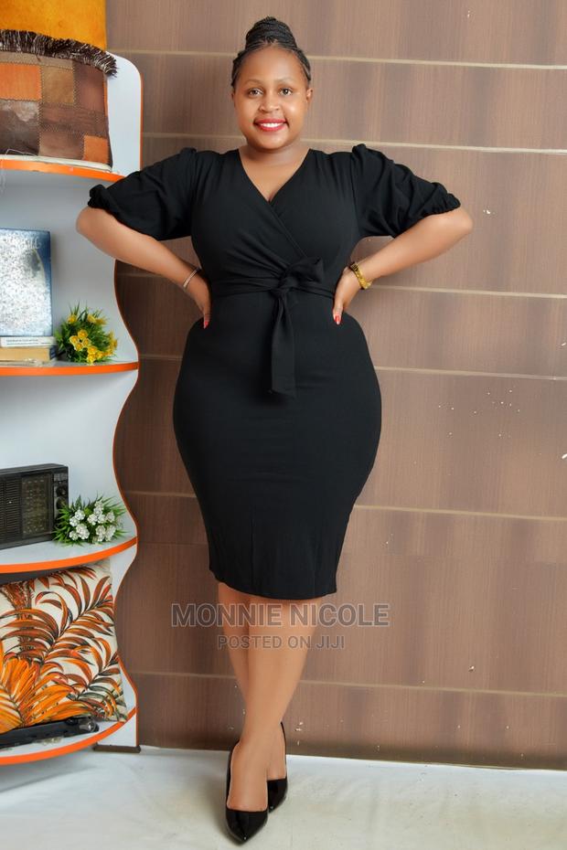 Black Official Breastfeeding Friendly Dress