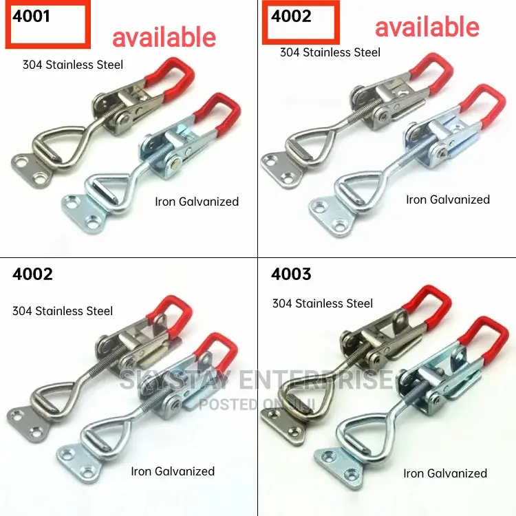 Lock Toggle Latch Pair, 2 Sizes