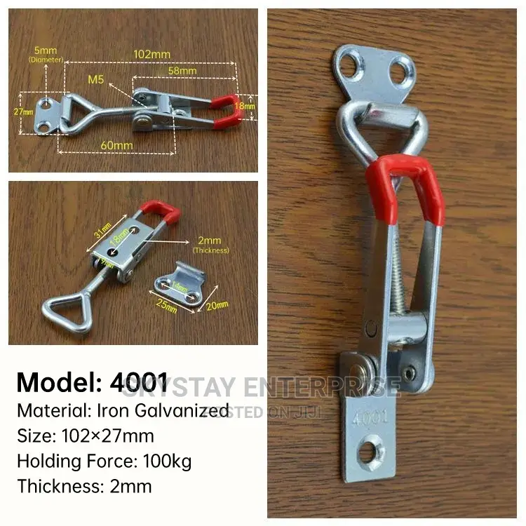 Lock Toggle Latch Pair, 2 Sizes