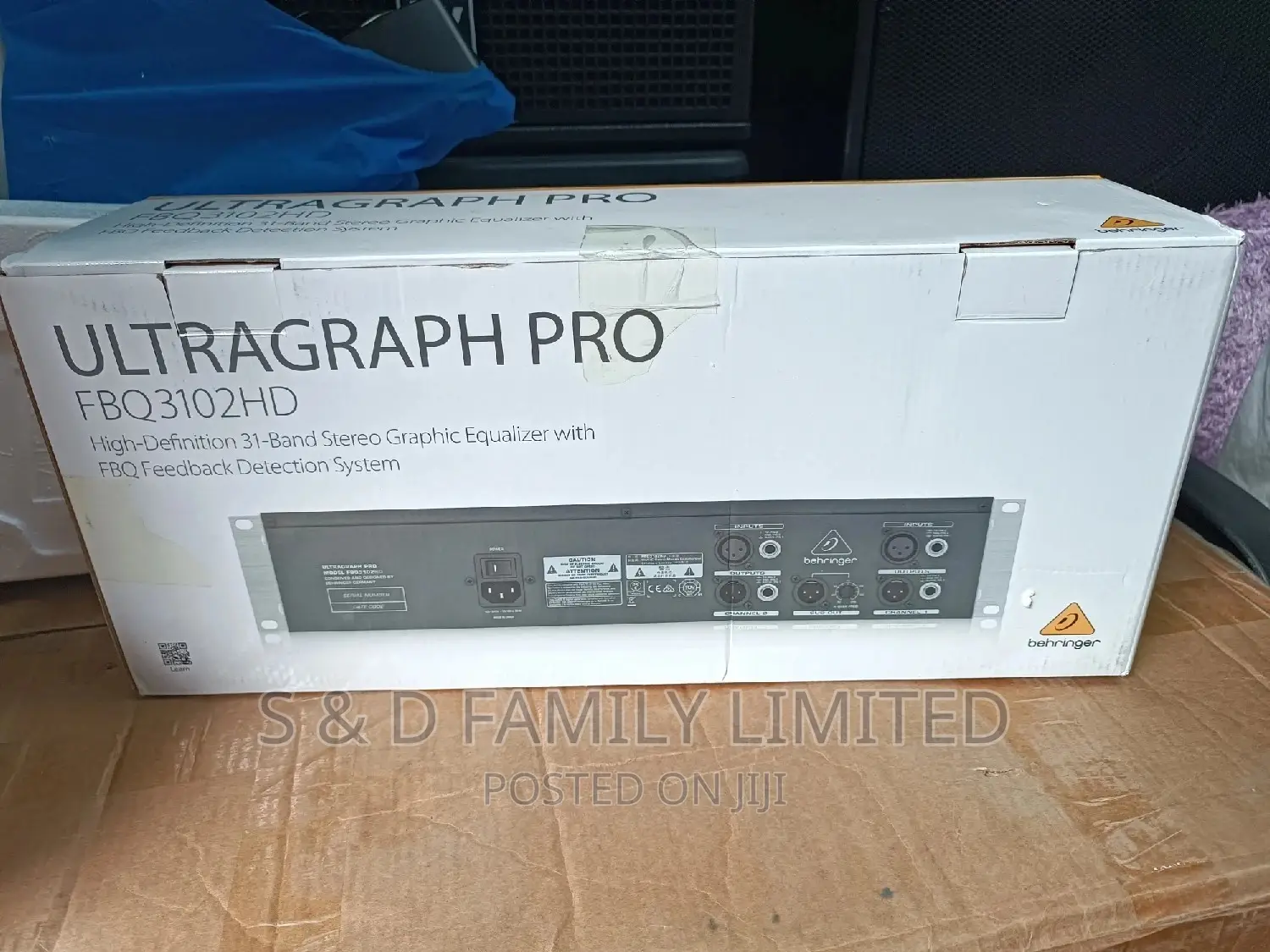 Behringer FBQ3102HD Graphic Equalizer