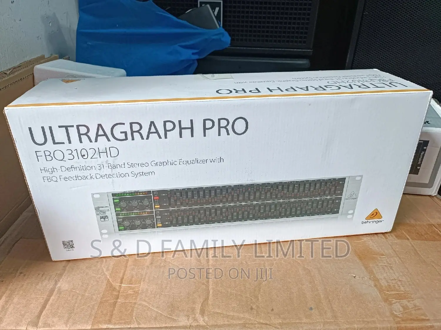 Behringer FBQ3102HD Graphic Equalizer