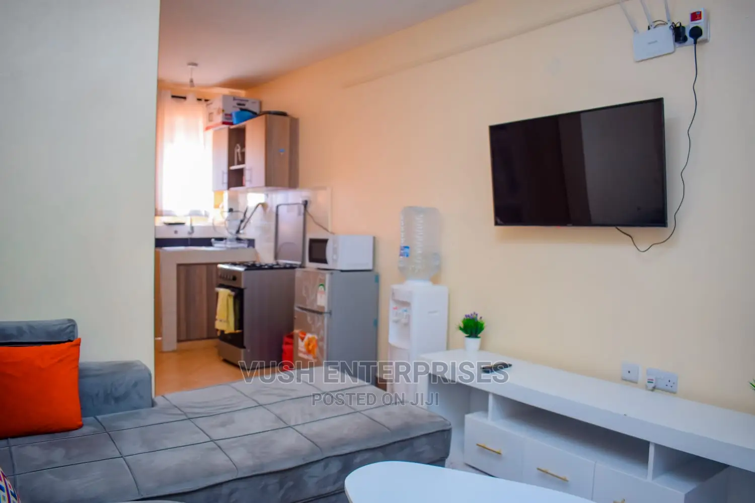 Furnished 1bdrm Airbnb Apartment in Roysambu, Lumumba Drive