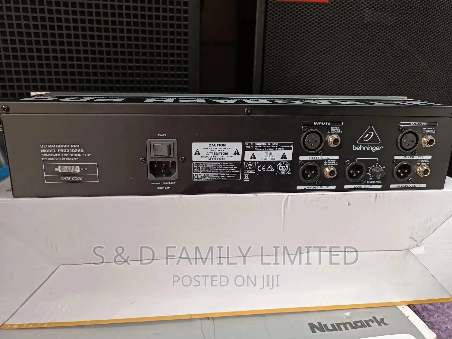 Behringer FBQ3102HD Graphic Equalizer