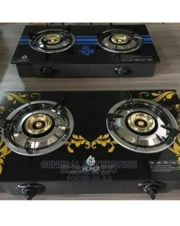 Complete 2 Burner Glass Top,