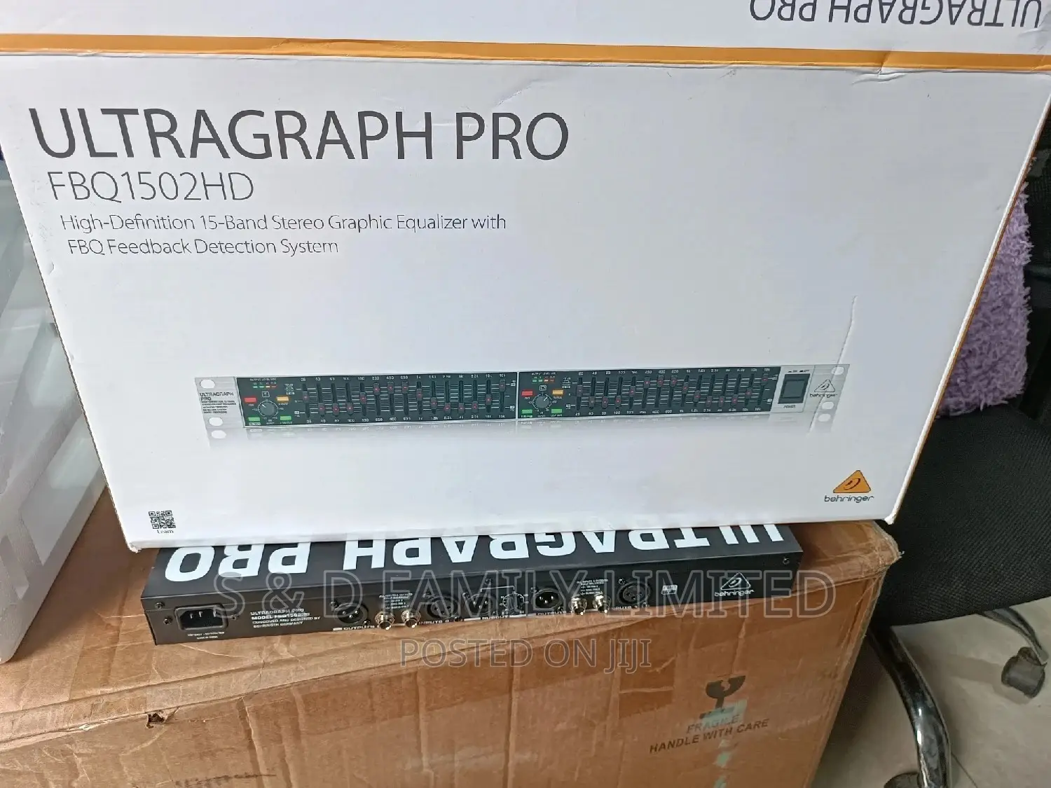 Behringer Ultragraph Pro FBQ1502 15-Band Stereo Equalizer