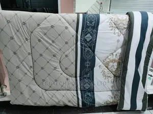 6 by 6 Binded Duvets Set With 1 Bedsheet.