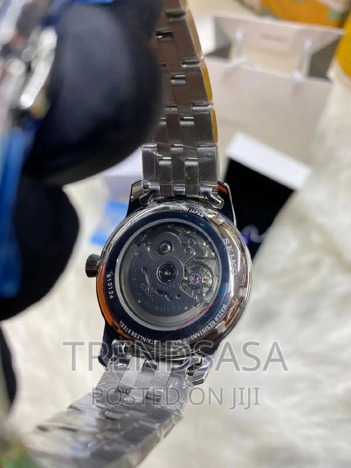 Seiko Presage Stainless Steel Blue Dial Watch