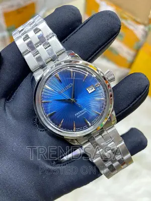 Seiko Presage Stainless Steel Blue Dial Watch