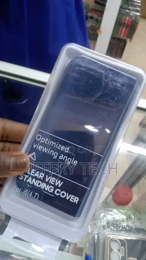 Apple iPhone 6 View Mirror Leather Flip Stand Case Cover