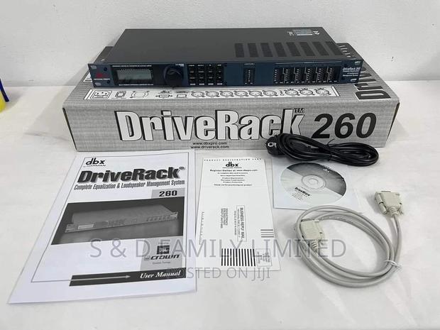 Dbx Driverack 260 - main view