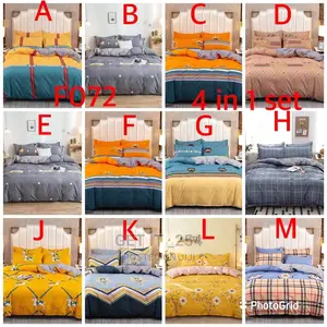 4in1 Duvet Cover Sets 6*6 Duvet Cover
Bedsheet
2case
