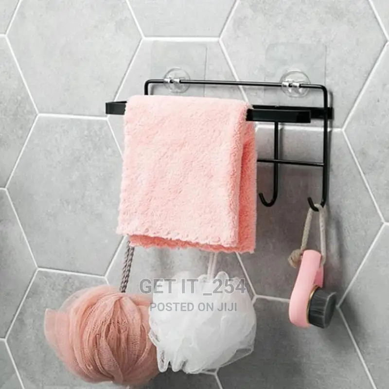 *Wall Mounted Tissue Holder Bathroom Shelves Storage Rack