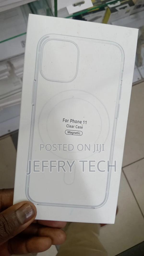 Clear Magnetic Case for iPhone 11 With Mag-Safe Wireless Cha - main view