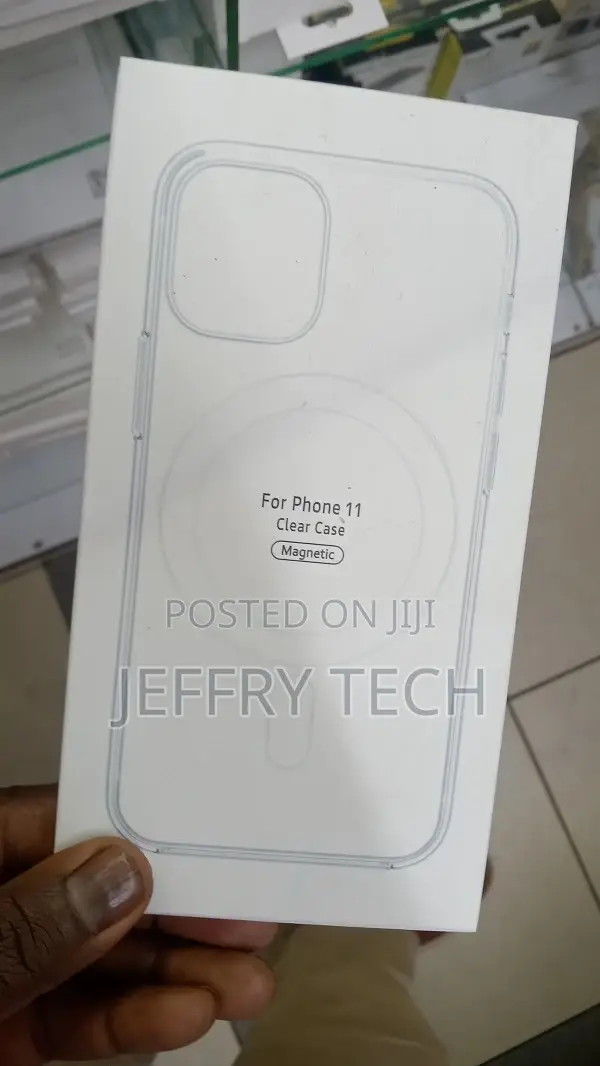 Clear Magnetic Case for iPhone 11 With Mag-Safe Wireless Cha
