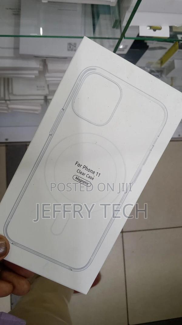 Clear Magnetic Case for iPhone 11 With Mag-Safe Wireless Cha - thumbnail 2