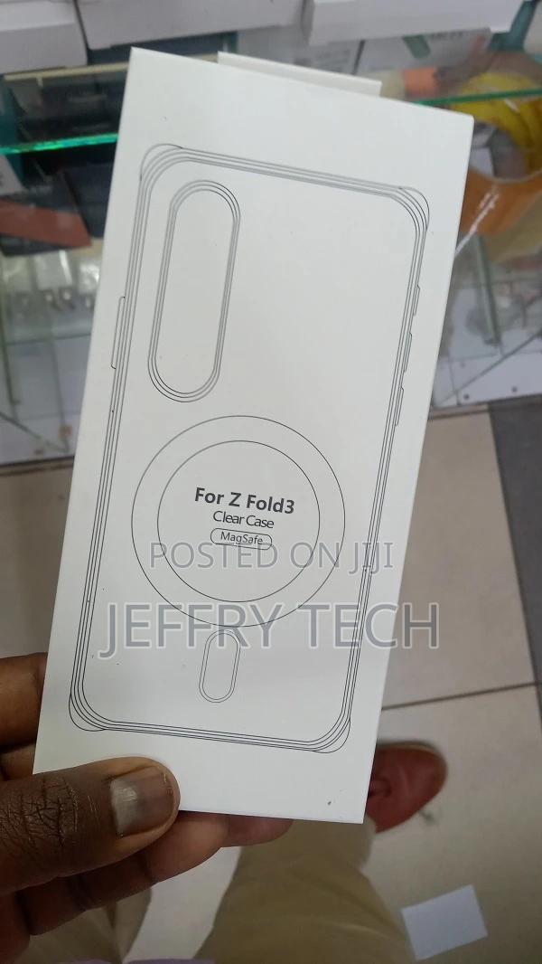 Magsafe Magnetic Case for Samsung Z Fold 3 5G Acrylic Transp - main view