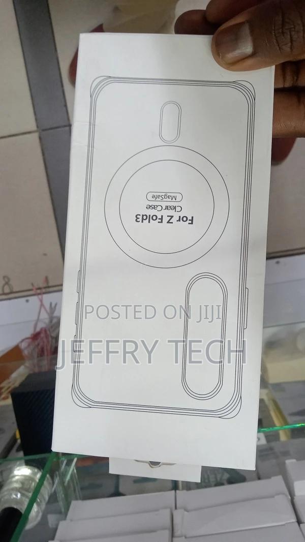 Transparent Case for Samsung Galaxy Z Fold4/Fold3 5G Magneti - main view