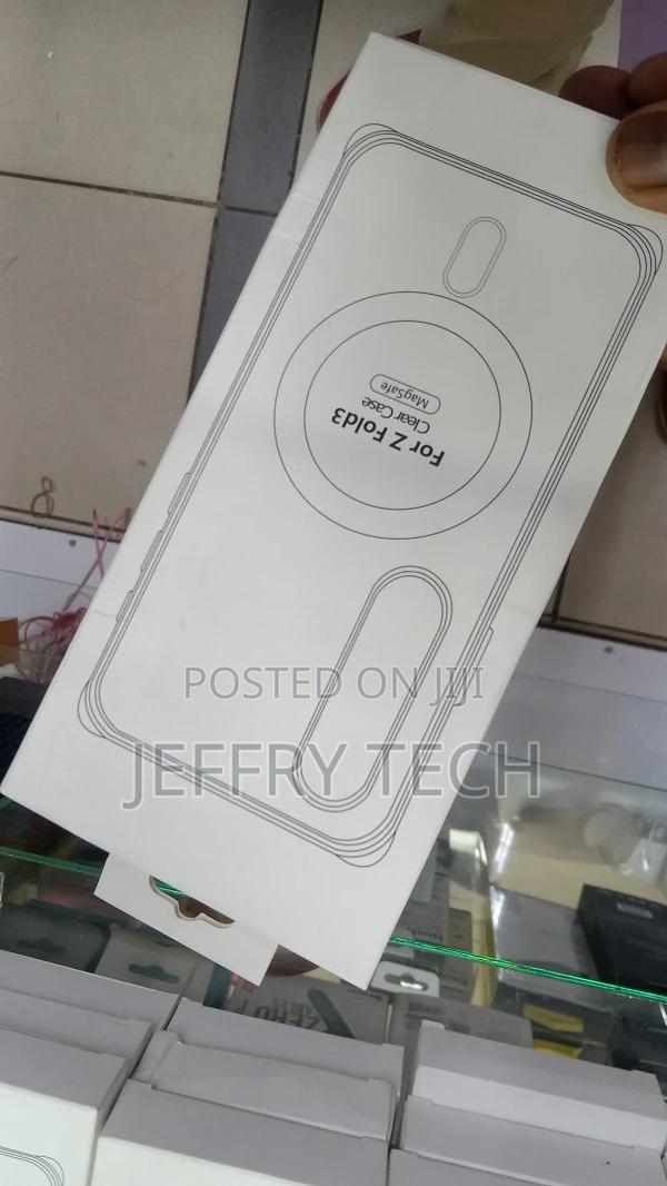 Transparent Case for Samsung Galaxy Z Fold4/Fold3 5G Magneti - thumbnail 3