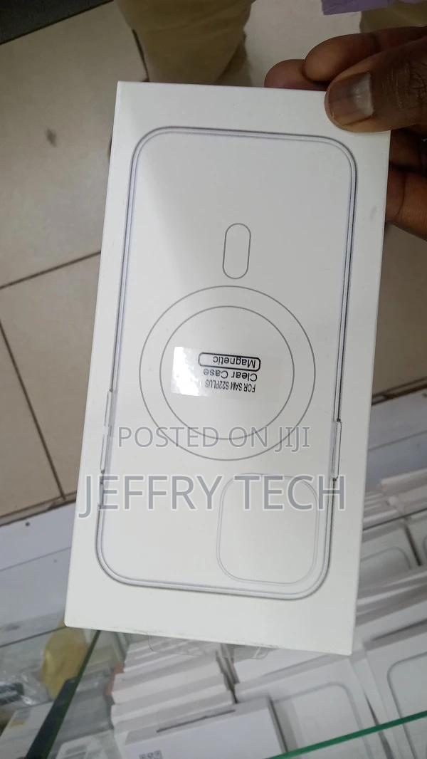 Clear Magnetic Case for Samsung Galaxy S22 Plus Compatible W