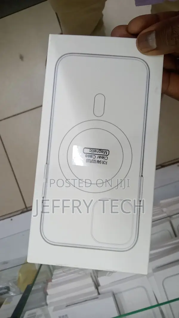 Clear Magnetic Case for Samsung Galaxy S22 Plus Compatible W